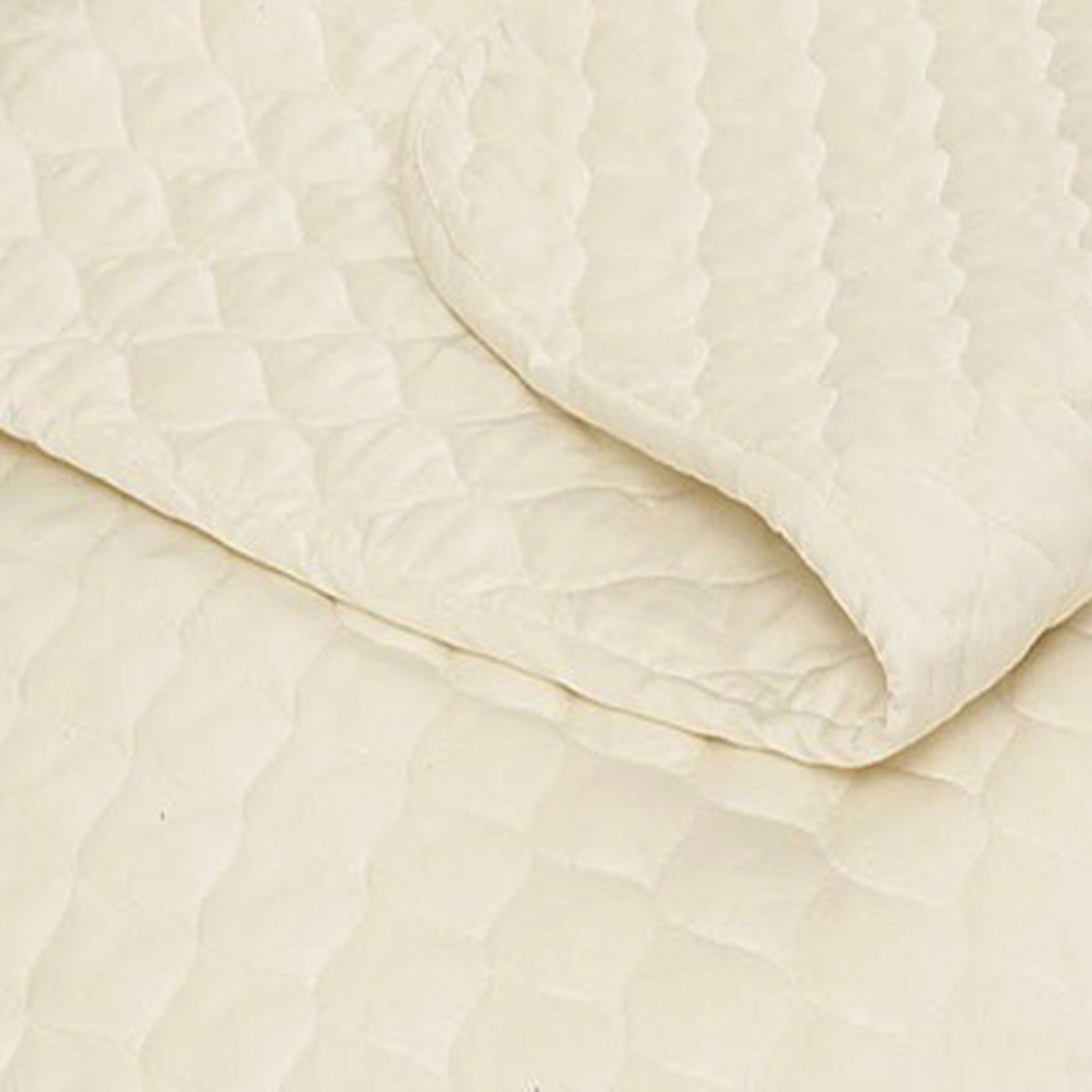 Cotton brushed padded waterproof Quilted Mattress Topper with Elastic straps
