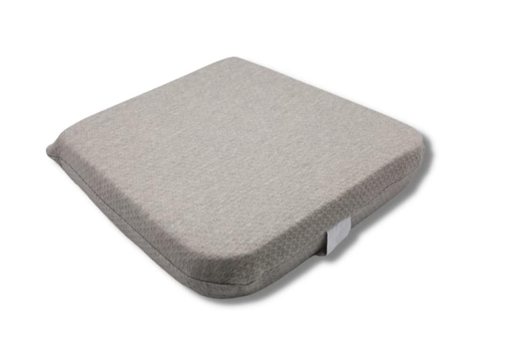 Organic Latex Seat Cushion with Zippered Cover, 2 Inch and 3 Inch  (Different Cover Options)