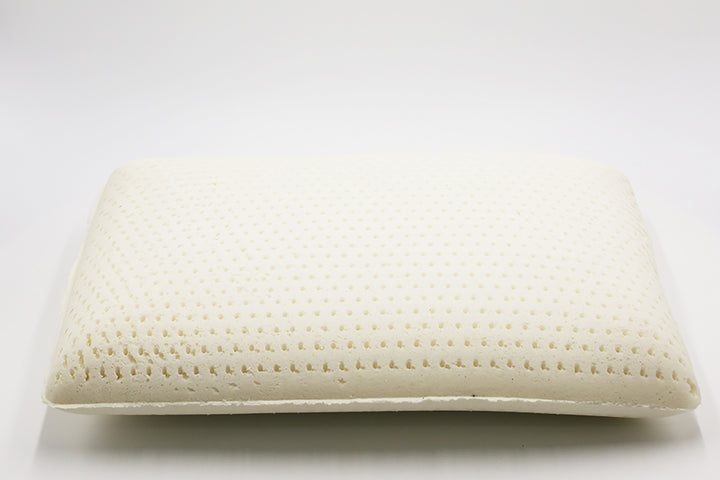 Low Loft Latex Pillows for Back, Side, or Stomach Sleepers [GOTS Certified]