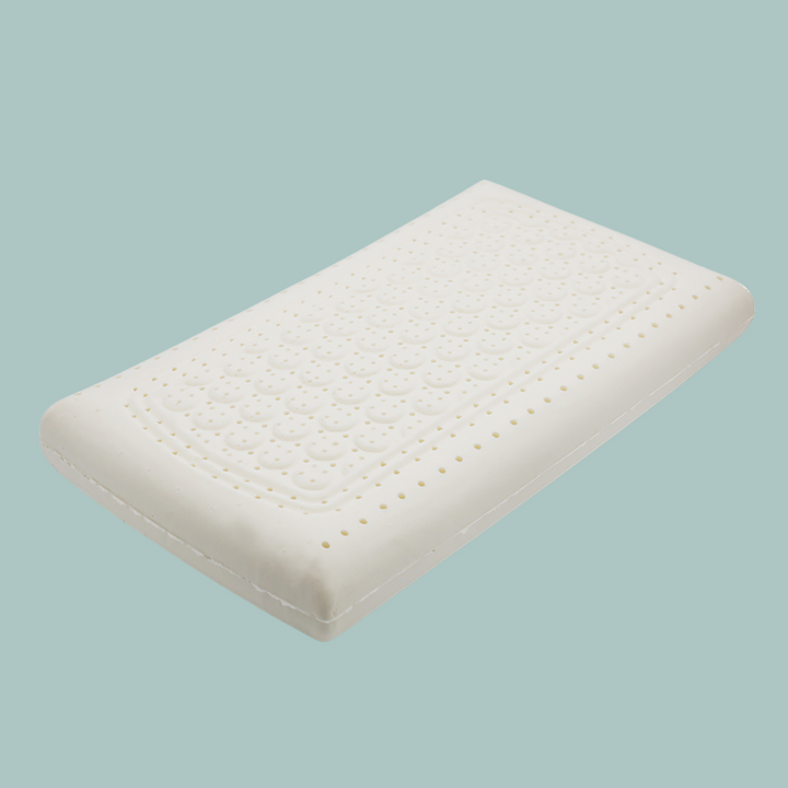 Low Loft Latex Pillows for Back, Side, or Stomach Sleepers [GOTS Certified]