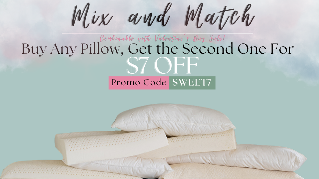 buy one pillow get the other $7 off