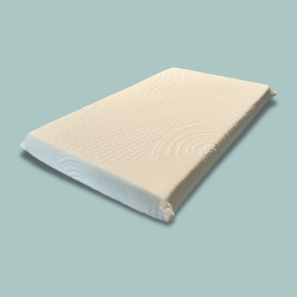 2" Inch and 3" Inch Organic Latex Crib Mattress Topper Pad - with Zipper [GOLS Certified]